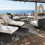 Кашпо Elevated Planters Luna 54 белое варинант исполнения - 5 | Loft Concept в Красноярске