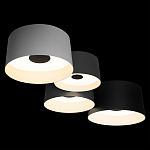 Потолочный светильник с 4-мя цилиндрическими абажурами белого серого и черного цвета Urban Dome варинант исполнения - 4 | Loft Concept в Красноярске