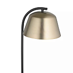 Торшер на изогнутом основании в сочетании черного и золотистого цвета Stable Base варинант исполнения - 2 | Loft Concept в Красноярске