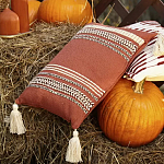 Подушка декоративная с вышивкой и кисточками Ethnic mix варинант исполнения - 5 | Loft Concept в Красноярске