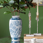 Ваза с синим цветочным орнаментом Blue & White Ornament  варинант исполнения - 5 | Loft Concept в Красноярске