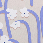 Подушка декоративная с цветочным принтом Blossom Essence Lily варинант исполнения - 3 | Loft Concept в Красноярске