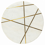 Кофейный столик с мраморной столешницей Sleeve варинант исполнения - 4 | Loft Concept в Красноярске