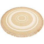 Ковер из комбинированного состава с узором The Cycle of Happiness варинант исполнения - 4 | Loft Concept в Красноярске