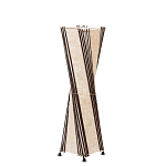 Торшер из перламутра на металлическом каркасе Indonesian Wave варинант исполнения - 3 | Loft Concept в Красноярске