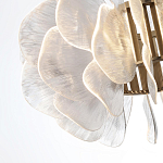 Люстра с декором в виде крупных рельефных лепестков 80 см Ethereal Bloom варинант исполнения - 6 | Loft Concept в Красноярске