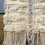 Вязанное панно для ресторана WINTER варинант исполнения - 1 | Loft Concept в Красноярске