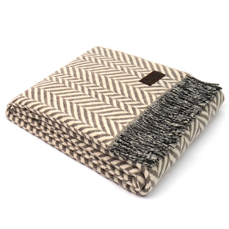 Плед PALLADIO 0001 Marzotto Бежевый в Красноярске | Loft Concept 