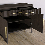 Буфет Primo с двумя ящиками и двумя фасадами шпон орех варинант исполнения - 4 | Loft Concept в Красноярске