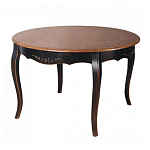 Стол круглый из массива березы в стиле прованс Vintage варинант исполнения - 2 | Loft Concept в Красноярске