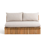 Двухместный диван для сада Acacia варинант исполнения - 2 | Loft Concept в Красноярске
