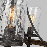 Люстра с цилиндрическим плафонами из толстого волнистого стекла в индустриальном стиле Feiss варинант исполнения - 17 | Loft Concept в Красноярске