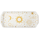 Блюдо прямоугольное из фарфора с рисунком звезд и созвездий Porcelain Astronomy Collection варинант исполнения - 1 | Loft Concept в Красноярске