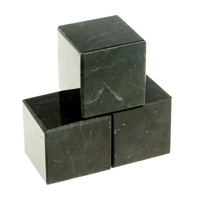 Камни для охлаждения виски из чёрного змеевика Natural Stone Cube Черный Камни для охлаждения виски из чёрного змеевика Natural Stone Cube Черный в Красноярске | Loft Concept