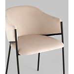 Стул Brace велюр молочный варинант исполнения - 2 | Loft Concept в Красноярске