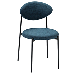 Стул металлический с мягкой спинкой и сиденьем Alfie Chair варинант исполнения - 2 | Loft Concept в Красноярске