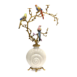 Подсвечник с декором из птиц на ветвях Birds of Paradise варинант исполнения - 2 | Loft Concept в Красноярске