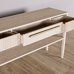 Дизайнерская Консоль с полкой и ящиком Primo Светлый дуб варинант исполнения - 5 | Loft Concept в Красноярске