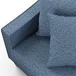 Мебельная ткань Шенилл голубой цвет 138 см T4-26 варинант исполнения - 4 | Loft Concept в Красноярске