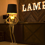 Лампа MANNEQUIN LAMP с абажуром руки на талии варинант исполнения - 5 | Loft Concept в Красноярске