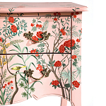 Комод розовый с росписью Цветы L.XV CHEST OF DRAWERS Flowers варинант исполнения - 3 | Loft Concept в Красноярске