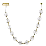 Люстра подвесная с шарообразными плафонами Crystal Globule варинант исполнения - 5 | Loft Concept в Красноярске