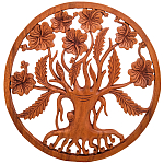 Панно из дерева Foliage Panel With Trees варинант исполнения - 1 | Loft Concept в Красноярске