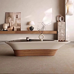 Журнальный столик фигурный со стеклянной столешницей Table Drop варинант исполнения - 3 | Loft Concept в Красноярске