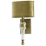 Бра с овальным абажуром на прозрачном основании Masculinity варинант исполнения - 3 | Loft Concept в Красноярске