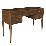 Стол письменный из массива бука Tasteful Furniture варинант исполнения - 1 | Loft Concept в Красноярске