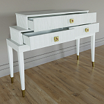 Премиальная Консоль с тремя ящиками Elsa Dreams White варинант исполнения - 2 | Loft Concept в Красноярске
