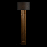 Торшер с металлическим золотым трубчатым основанием Fulgurite варинант исполнения - 3 | Loft Concept в Красноярске