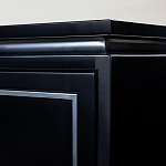 Черный комод в стиле арт-деко Luciano варинант исполнения - 5 | Loft Concept в Красноярске