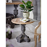 Столик кофейный с резным античным узором Antique Engraving варинант исполнения - 7 | Loft Concept в Красноярске