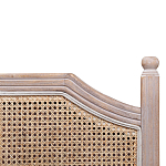 Изголовье кровати коричневое с обивкой из ротанга Olivia Headboard варинант исполнения - 2 | Loft Concept в Красноярске