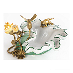 Чаша фигурная с обитателями леса и цветами Eden Garden варинант исполнения - 2 | Loft Concept в Красноярске