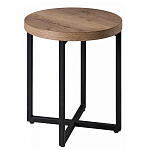 Стол журнальный круглый в стиле лофт Urban Style Space варинант исполнения - 1 | Loft Concept в Красноярске