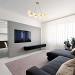 Люстра подвесная с белыми лампами в форме шара Felicitat варинант исполнения - 1 | Loft Concept в Красноярске