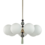 Люстра со вставками из керамики SkyEast 7 ламп варинант исполнения - 1 | Loft Concept в Красноярске