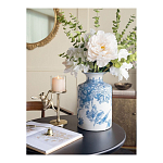 Ваза с мотивами цветущего сада с попугаями Vase Inspired by Nature варинант исполнения - 5 | Loft Concept в Красноярске