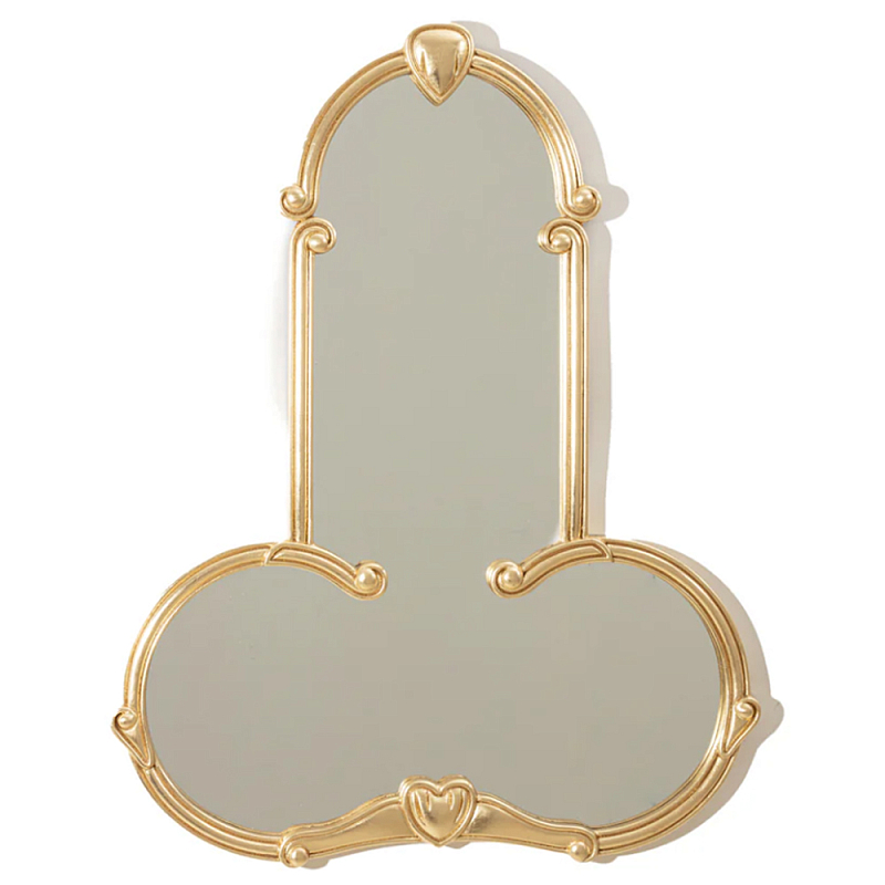 Зеркало SELETTI Liberty Mirror Man Золотой в Красноярске | Loft Concept 