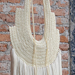 Аксессуар настенный в Эко стиле Белый wall decor White dress варинант исполнения - 1 | Loft Concept в Красноярске