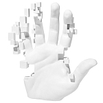 Декоративная статуэтка в виде руки Disintegrating Fragments Hand Statuette варинант исполнения - 1 | Loft Concept в Красноярске