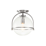 Потолочный светильник с прозрачным стеклянным шаром с эффектом пузырьков Hinkley варинант исполнения - 7 | Loft Concept в Красноярске