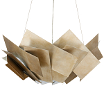 Люстра из прямоугольных панелей Iron Panels варинант исполнения - 3 | Loft Concept в Красноярске