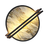 Бра круглое Sun Lighting 1 варинант исполнения - 1 | Loft Concept в Красноярске