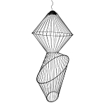 Подвесной светильник из металла Figured Beam варинант исполнения - 1 | Loft Concept в Красноярске