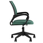 Офисное кресло с основанием из черного пластика Desk chairs Green варинант исполнения - 3 | Loft Concept в Красноярске