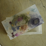 Шкатулка из эпоксидной смолы с цветами белая Epoxy Resin Rectangular Box White варинант исполнения - 2 | Loft Concept в Красноярске