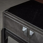 Консоль прямоугольная серая с 4-мя выдвижными ящиками Grany варинант исполнения - 5 | Loft Concept в Красноярске